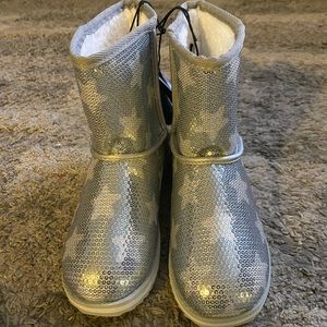 Sliver comfortable boots